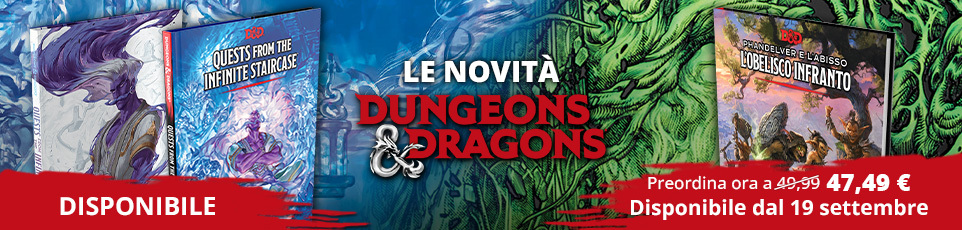 Tutte le novità targate Dungeons & Dragons